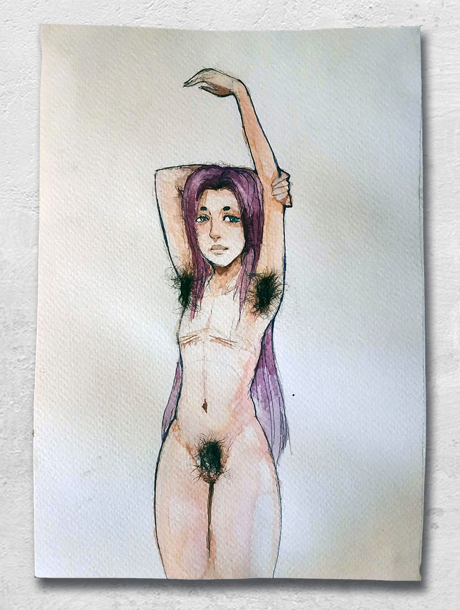 Person, 2017 Watercolour on paper.